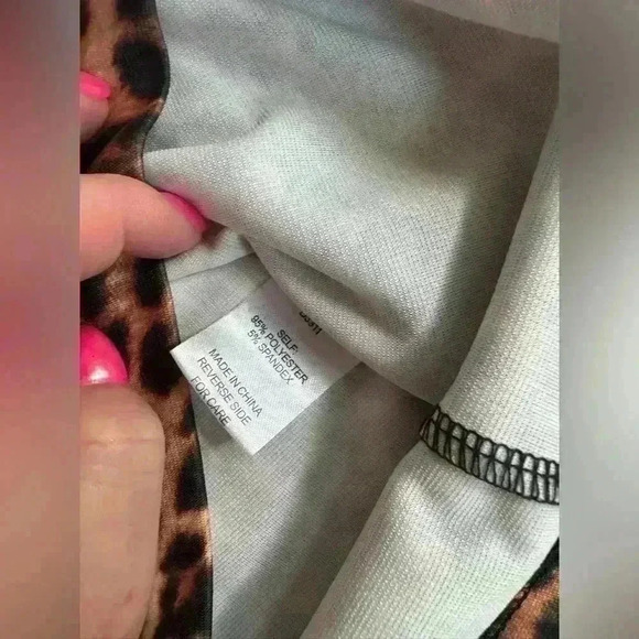 NWT Alexia Admor LEOPARD Daphne Jewel Neck Dress Sz: XL - Picture 4 of 6